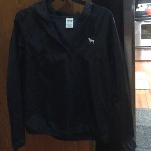 Pullover rain hoodie